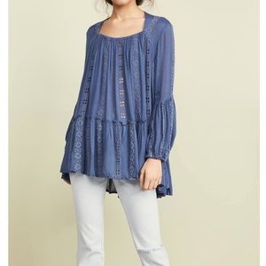 NWT Free People Kiss Kiss Tunic.